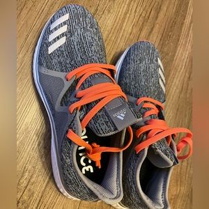 Adidas Women Edge Lux 2  Size 7 color Grey/Coral